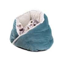 Huge Shape Plush Warm Soft Cat Dog  Bed Washable Pets Bed Deep Sleep Cats Dogs Cave